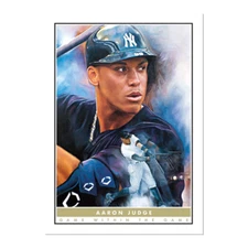2020 Topps Game Within the Game #1 Aaron Judge by Paul Jennis SP PR 3089