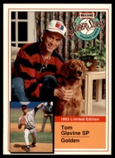 1993 Milk Bone Super Stars #2 Tom Glavine Atlanta Braves