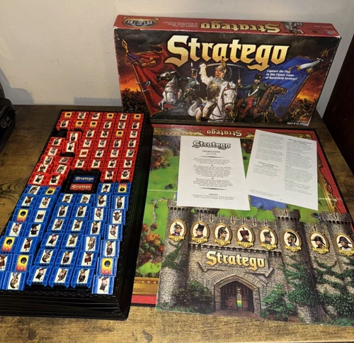 Stratego Vintage Board Game Milton Bradley 1996 All Pieces Included w/rules +