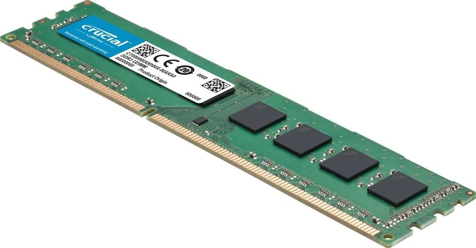 Crucial DDR3 1600MHz 8GB (2x 4GB) PC3-12800 Desktop DIMM 240pin Memory RAM 1.35V - Image 3 of 4