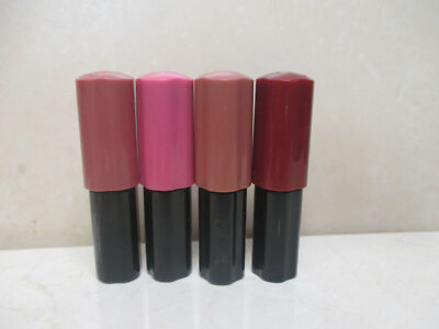 SHISEIDO LACQUER ROUGE ASSORTED LIPSTICKS RD305, PK425, RD501, RD215 FULL SIZE