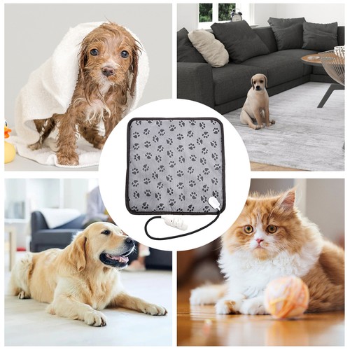 Pet Heating Pad Pet Electric Heating Blanket Heated Mat for Dogs Cats standard - Picture 4 of 12