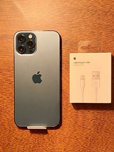 New No Box Apple Iphone 12 Pro Max Pacific Blue 512gb Factory Unlocked 342 Ebay