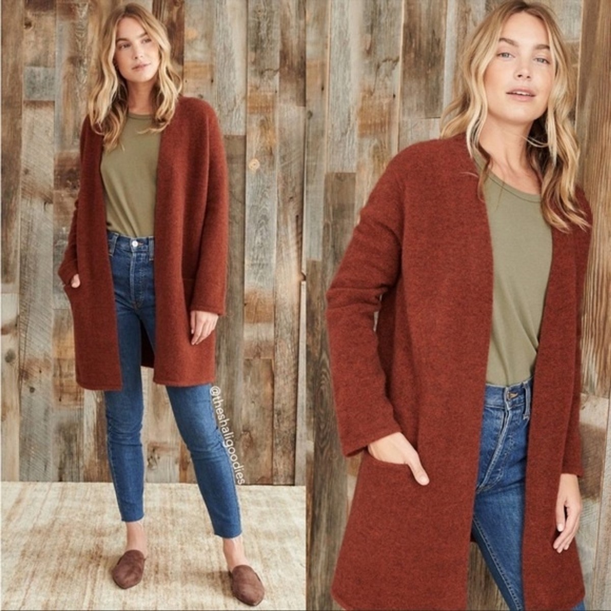 OLD JOE コットン　ニットガウンカーディガン　ブラウン O.J. KNITTS” | OLD JOE BRAND