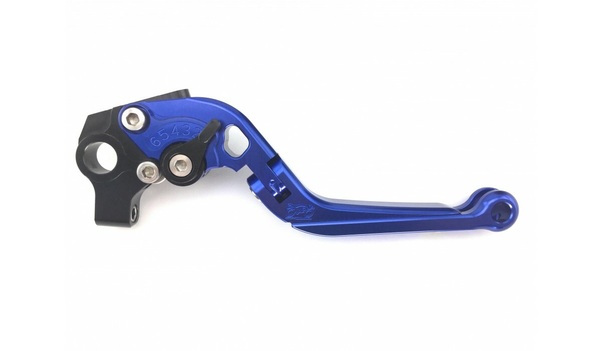 Paire Levier Repliable Bleu Honda Hornet 900 CB900F SC48 02-06 - 4