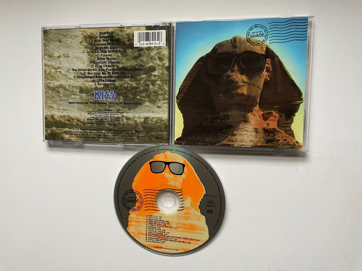 KISS - Hot In The Shade CD 1989 Mercury Polygram 838 913-2 KISS - Hot In The Shade CD 1989 Mercury Polygram 838 913-2