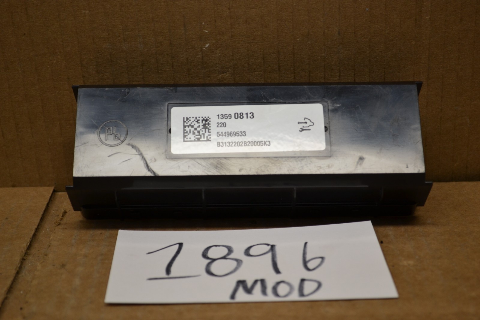 2014 Chevrolet Malibu Temperature Climate Control Module Computer #1896-MOD 