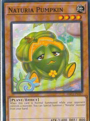 pumpkin yugioh card Pumpking the King of Ghosts (TSC) conceived by the brand YUGIOH CARD 1 X NATURIA