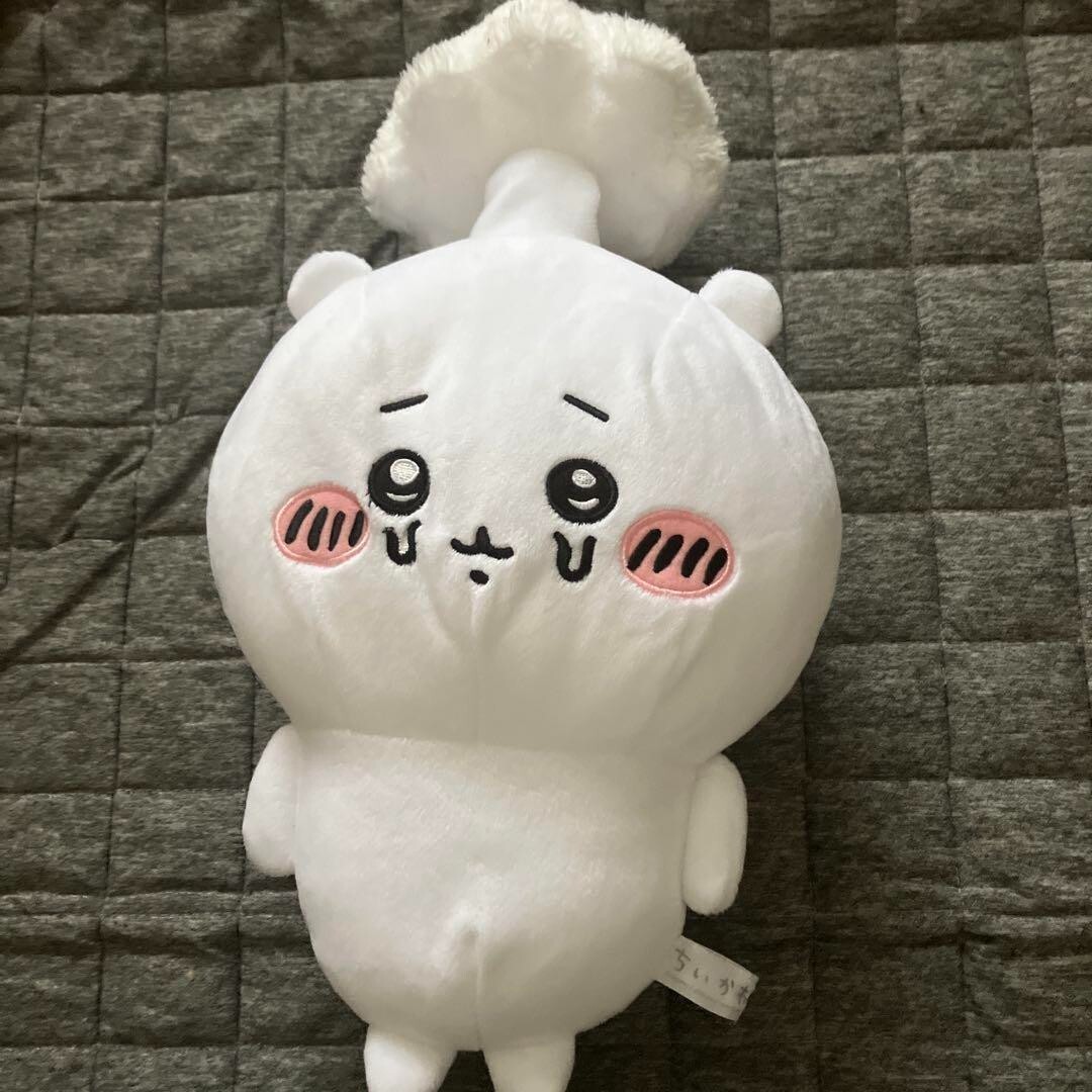 Chiikawa Parasitized by a Mushroom Big Plush toy Height 13 Japan