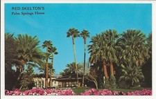 Red Skelton's Palm Springs Home, California postcard