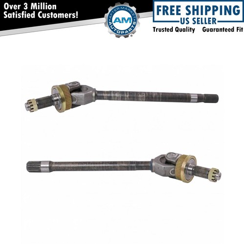 Front Axle Shaft Assembly LH RH Pair 2pc for Dodge Ram 1500 2500 Dana