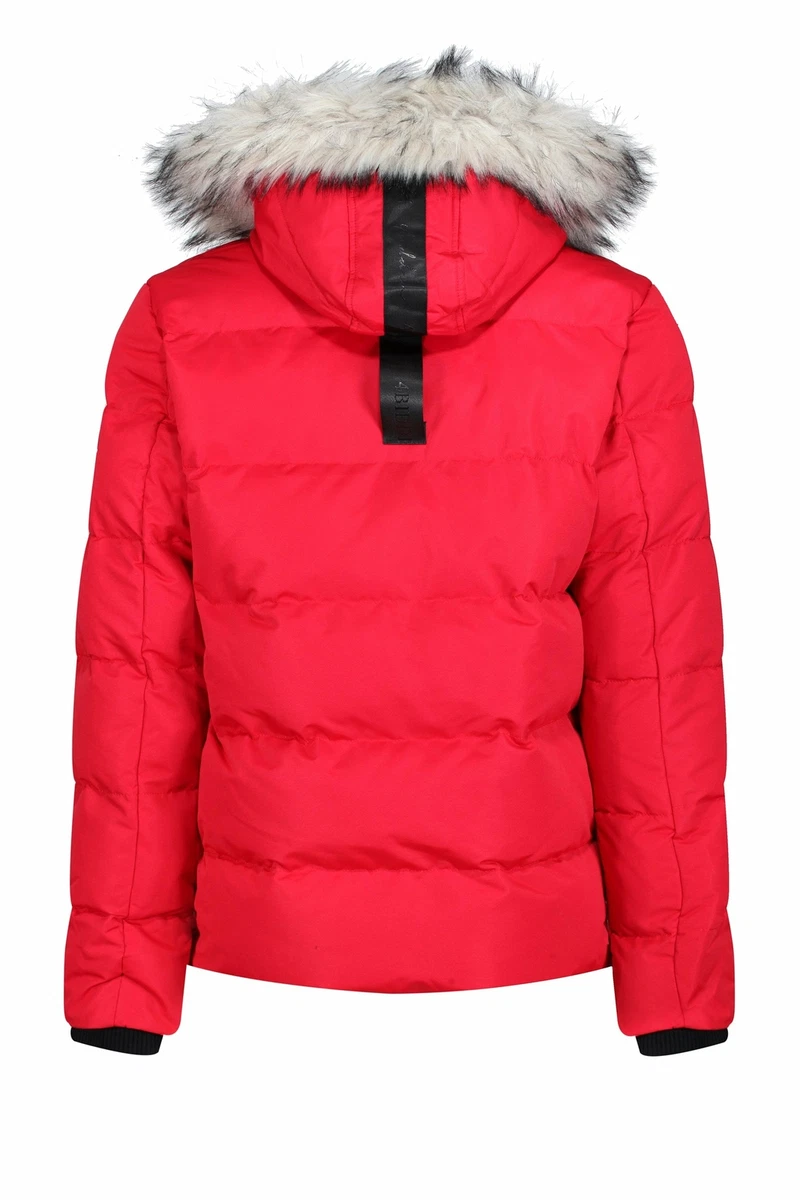 4bidden precision fur 2025 hood parka jacket