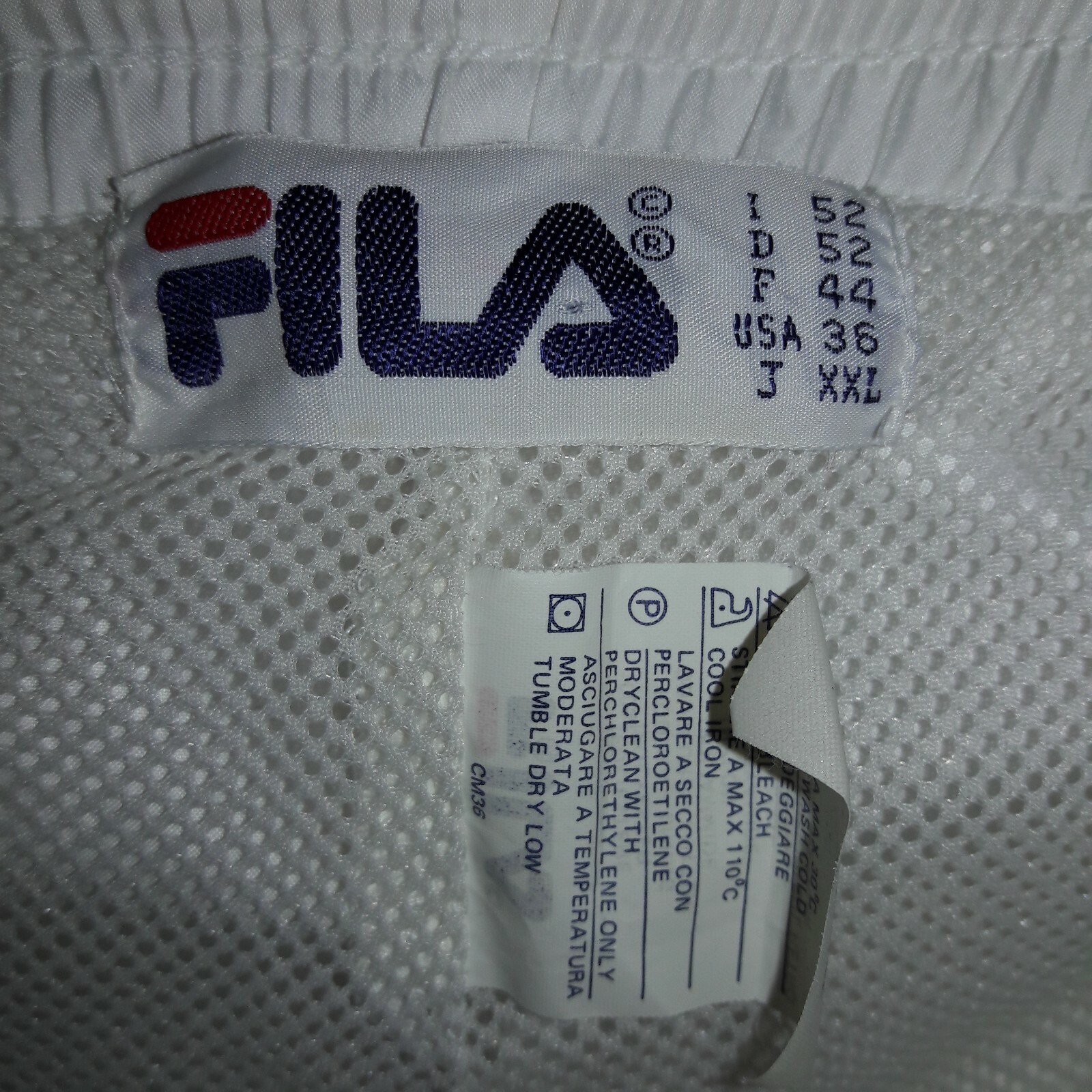 Pantalone giacca a vento Fila vintage