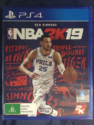 NBA 2K 19 (PS4) Ben Simmons Basketball Sports RPG