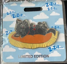 Disney WDI D23 Berlioz Aristocats Cat Nap Jumbo Pin LE 300