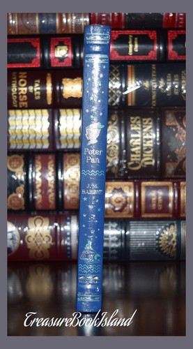 New Peter Pan by Barrie Illustrated Leather Sealed Bound Collectible Hardcover - Picture 2 of 6