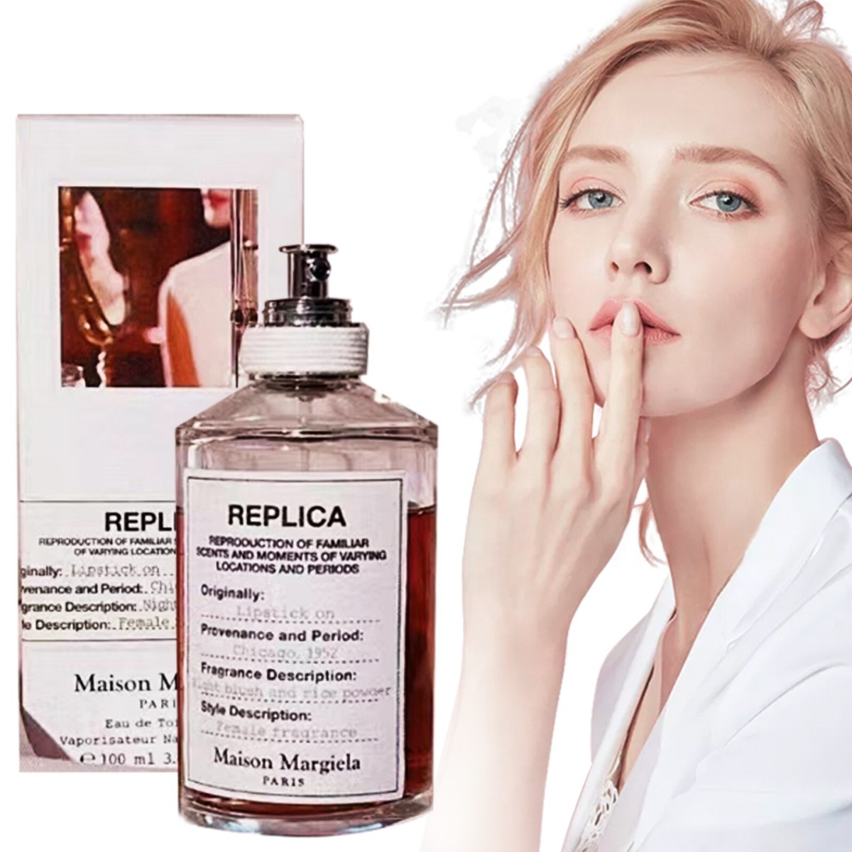 Replica Lipstick on by Maison Margiela 3.4 oz EDT Spray Perfume | eBay