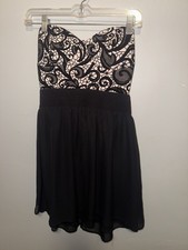Rue 21 Black Women’s Tube Dress Size M Strapless