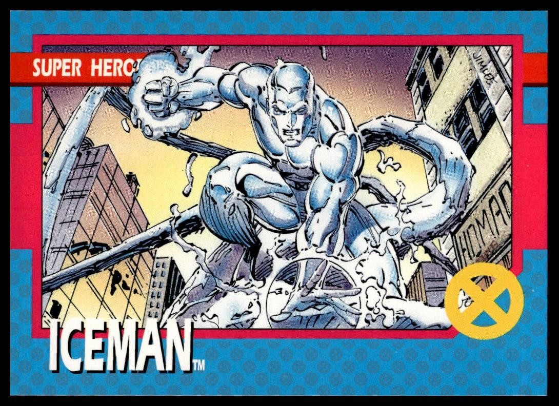 1992 Impel The Uncanny X-Men #4 Iceman