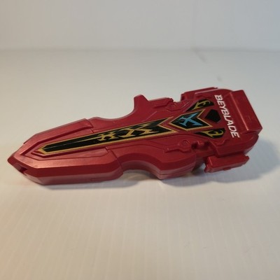 Beyblade Burst Evolution Hasbro Xcalius Red Sword Launcher w/2 Black Ripsticks