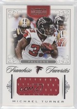 2012 National Treasures Franchise Favorites Materials 5/49 Michael Turner #4 ob4