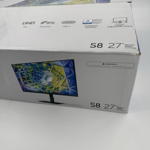Samsung S8 27 inch Widescreen LED Monitor S27A80DUN EUC - Picture 5 of 24
