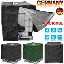 IBC Container Abdeckung Wassertank Abdeckplane UV-Schutz Thermohülle Wasserdicht
