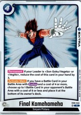FINAL KAMEHAMEHA FB10-045 R DRAGON BALL SUPER HOLO NM FB10~0