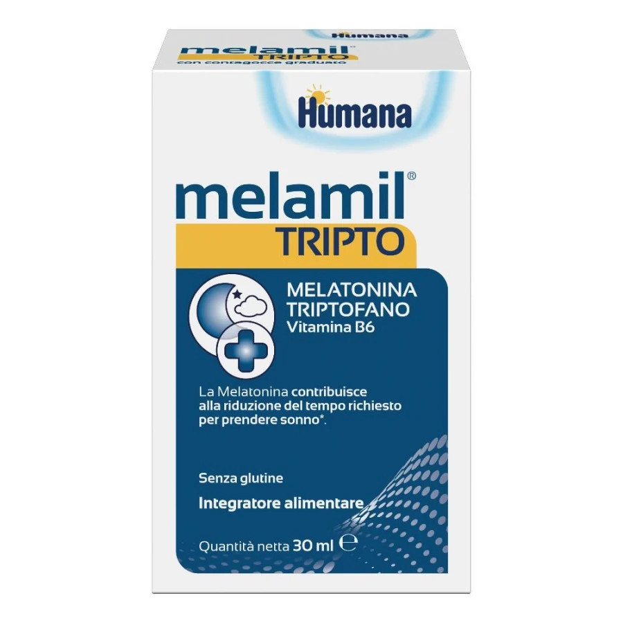 Humana Melamil Tripto Gocce Integratore Per Il Sonno 30 Ml - Immagine 13