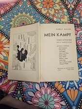 1939 Mein Kampf by Adolf Hitler 4th Impression US Annotated by Reynal Hitchcock