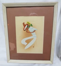 Manoel Pilo Signed Serigraph framed matted
