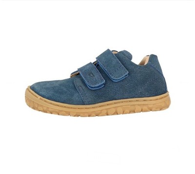 Barfußschuhe Lurchi Barefoot Halbschuhe Wildleder Blau Gr. 23 Neu