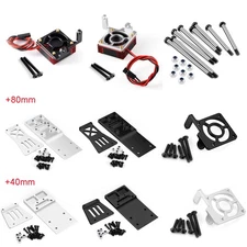 RCBATER 1/10 Bandit 40/80mm Chassis Wheelbase Extend Hinge Pin 30x3Cooling Fan