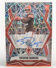 2025 Panini Phoenix Rookie Autograph #154 Shedeur Sanders Cleveland Browns