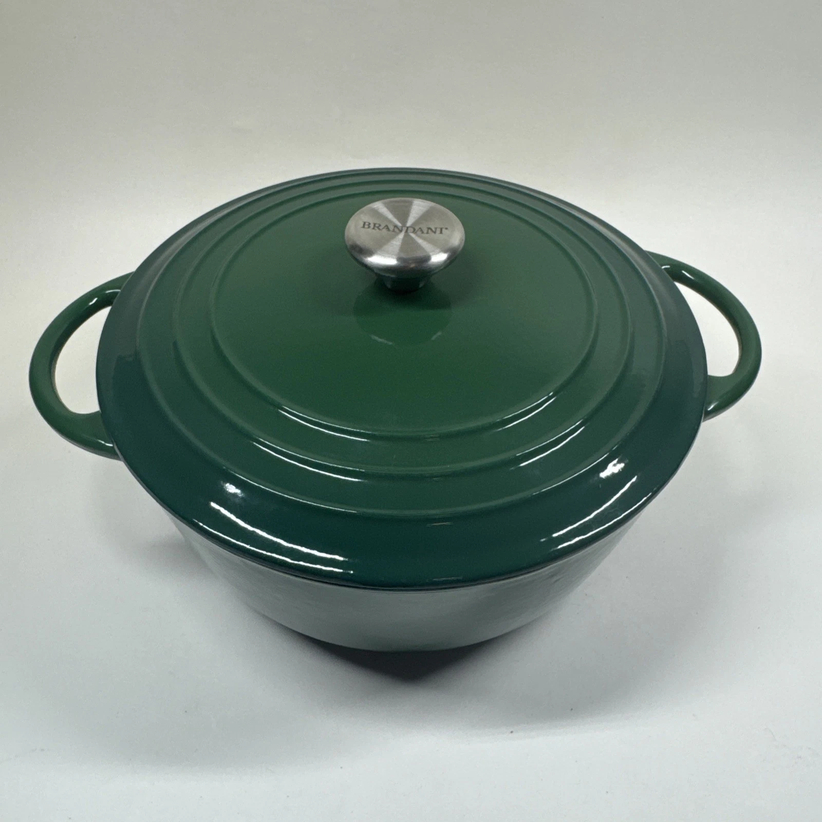 Brandani Italy Cast Iron Enameled Dutch Oven Pot 6.3qt Green
Opens in a new window or tab