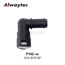 3pcs Heater Radiator Coolant Hose Connector for HVAC Heating Cooling System