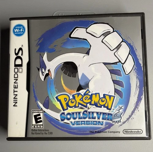 Authentic Pokemon SoulSilver Nintendo DS CIB Not For Resale NFR Manual Inserts