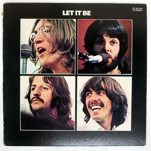 BEATLES LET IT BE APPLE AP80189 Japan VINYL LP