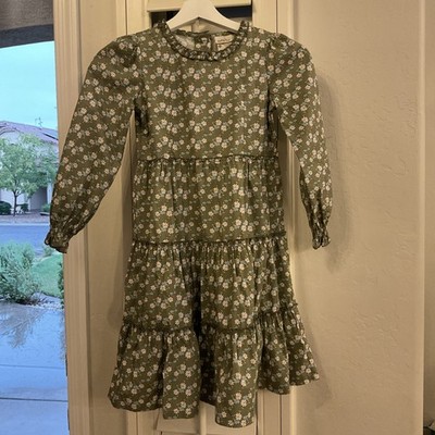 Matilda Jane Stately Poplar Tiered Dress Size 8