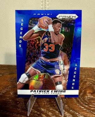 Panini Prizm Deca 24-25 Patrick Ewing Knicks #209 Legends Blue Prizm /149 - NEW