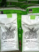Kaninchenfutter 25kg, Pellets, Kaninchenmastfutter