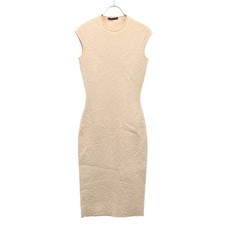 ALEXANDER McQUEEN Flower Tight Dress One Piece Pink XS Used MESC-0