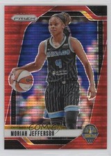 2024 Panini Prizm WNBA Red Pulsar Prizm 145/299 Moriah Jefferson #131 11ba
