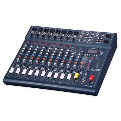 Studiomaster CLUB XS 12 12-Channel Portable Compact Mixing Console with USB, Blu