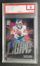 2024 Panini Donruss Optic Jalen Hurts #19 Light It Up Eagles