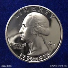 1976-S Washington Quarter 40% Silver (Cameo Proof Commemorative)