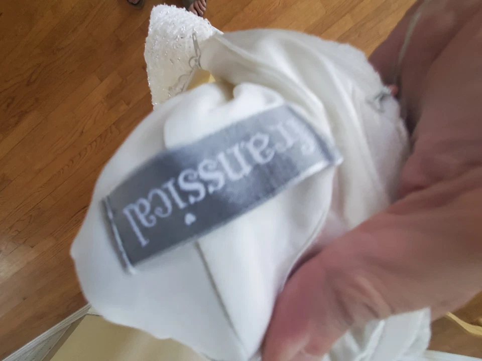 Vestido de novia Franssical talla 12 nuevo con etiquetas Foto 2 de 4