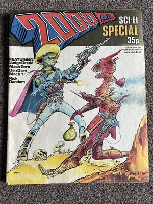 2000AD Summer Sci-Fi Special #2,1978,VGC Judge Dredd,Dan Dare,Rare Cult Classic 