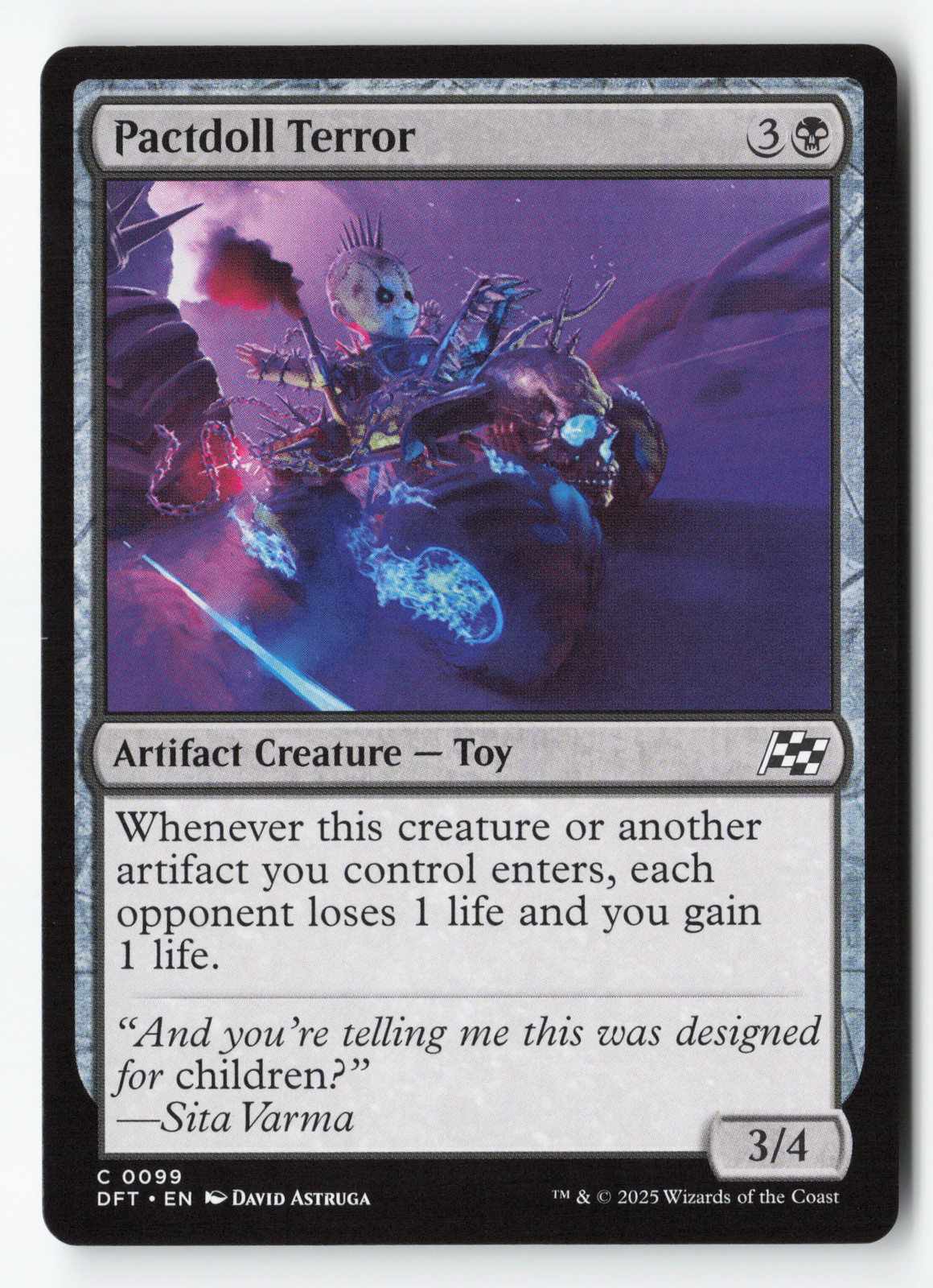 Pactdoll Terror Aetherdrift 99 NM Magic