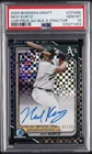 2024 BOWMAN DRAFT CHROME PROSPECT AUTO BLACK X-FRACTOR NICK KURTZ 1/10 PSA 10